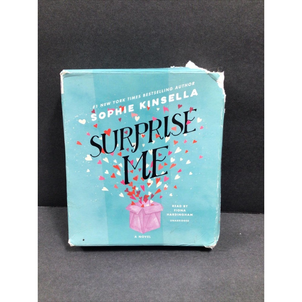 Audiobook Surprise me - Fiona hardingham- unabridged-9 CDs Shelf 213